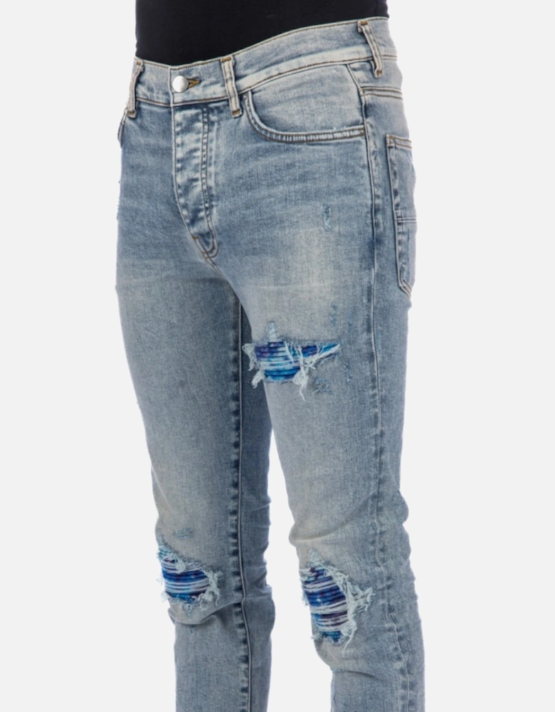 Tie Dye MX1 Stone Indigo Blue Jeans