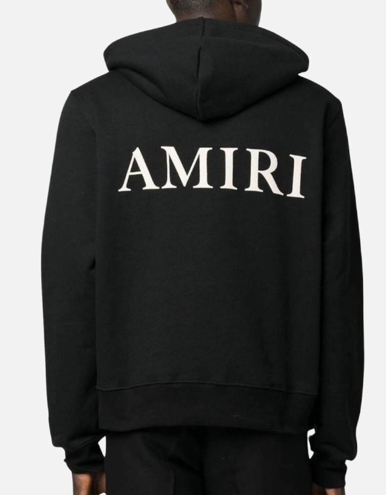 Puff Logo Black Hoodie