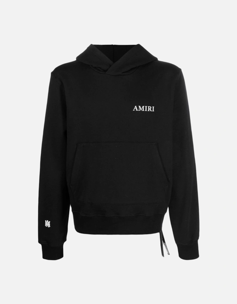 Puff Logo Black Hoodie