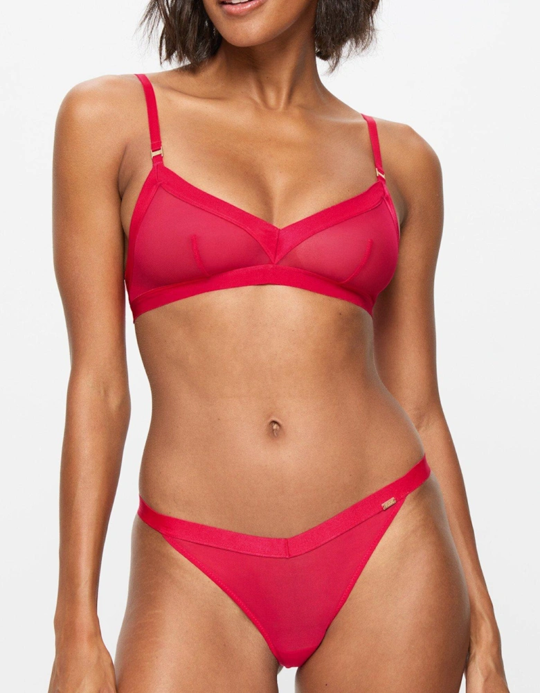 Zadie Non Pad Crop Bralette