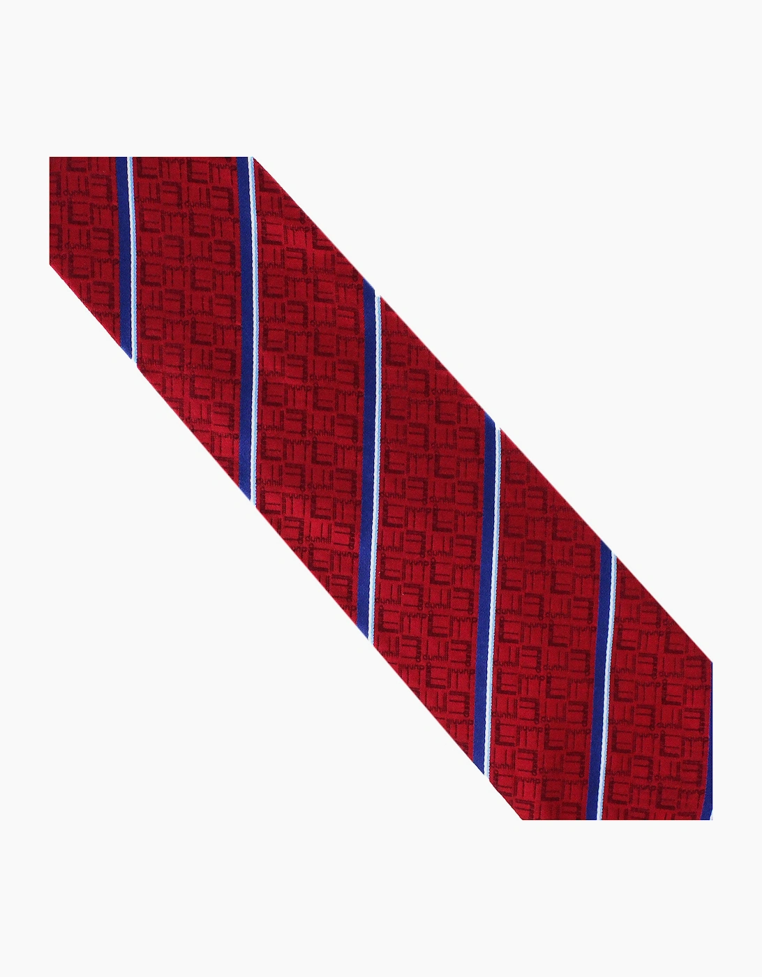 Men's Dunhill Tie - Red - Size: ONE size