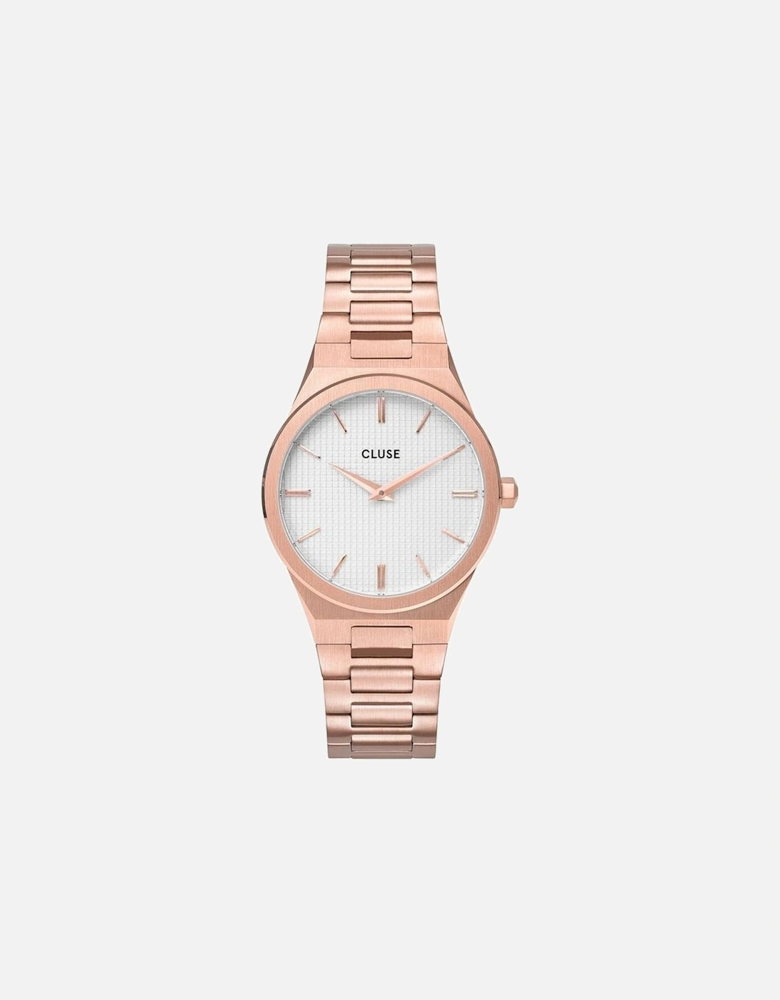 Stainless Steel Quartz Analog Watch Women - Multicolor Watches, 4 of 3
