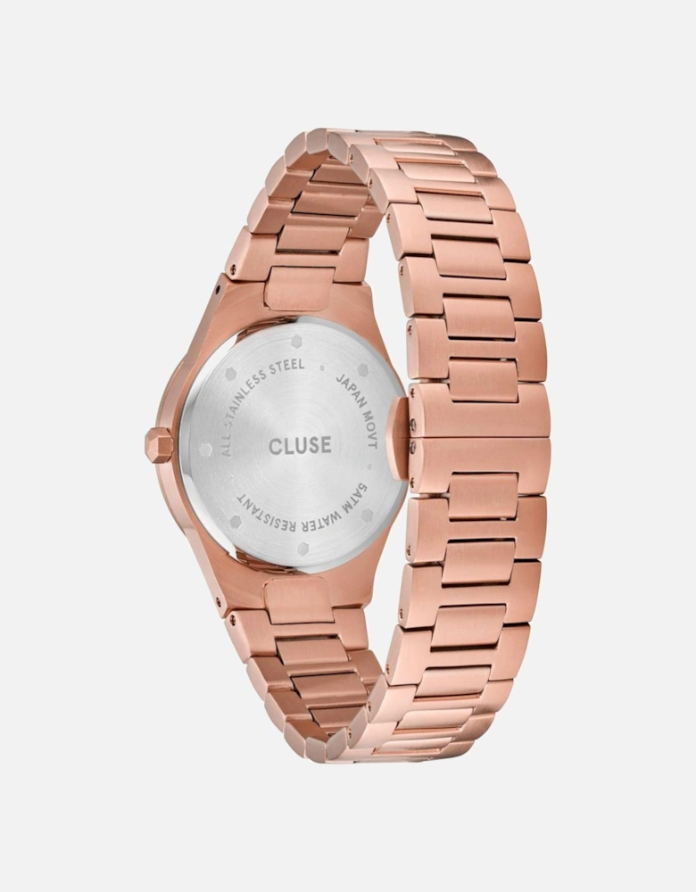 Stainless Steel Quartz Analog Watch Women - Multicolor Watches