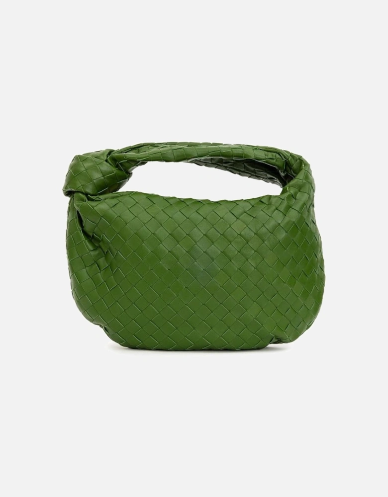 Leather Quilted Shoulder Bag Women - Green Handbags