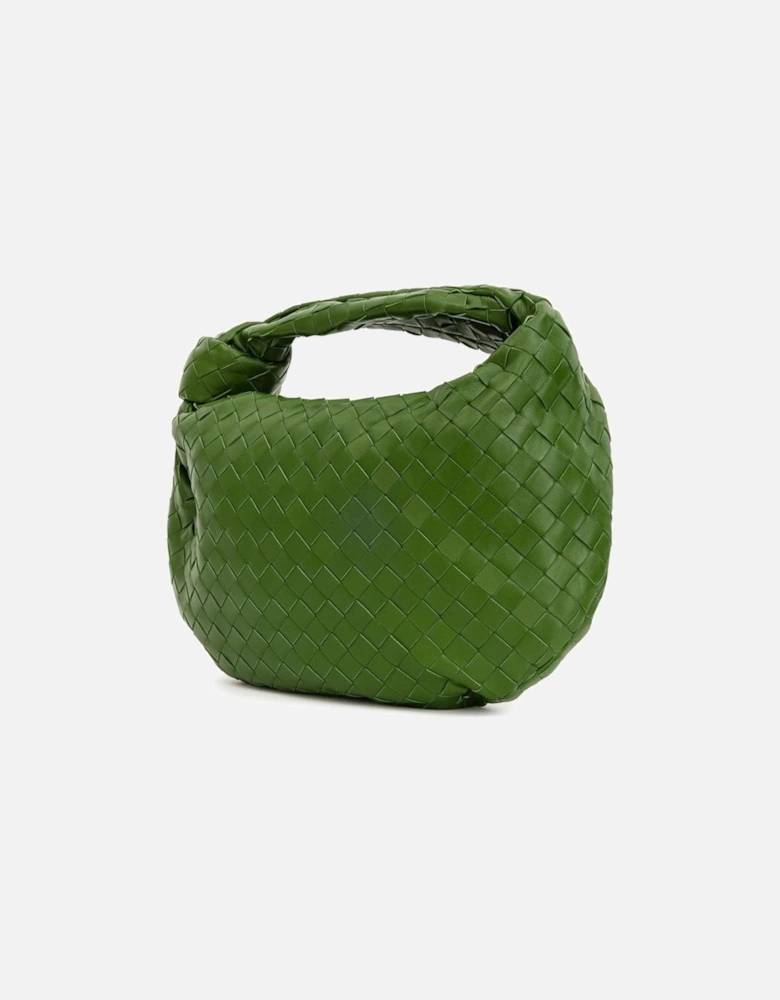 Leather Quilted Shoulder Bag Women - Green Handbags