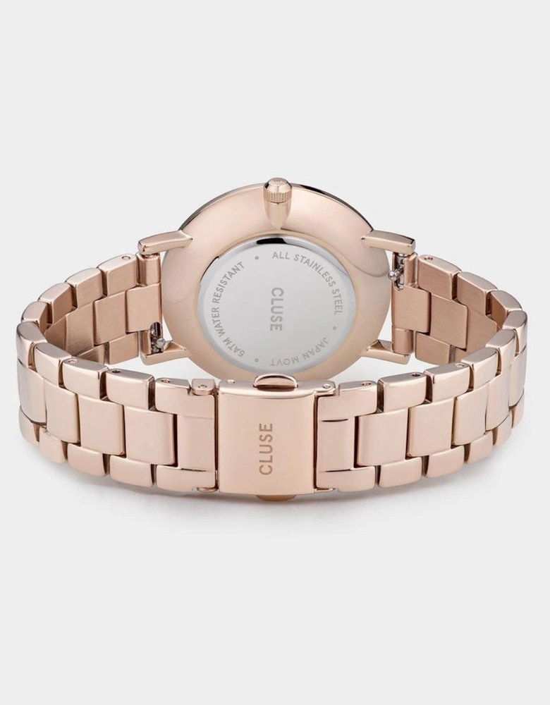 Stainless Steel Quartz Analog Watch Women - Multicolor Watches