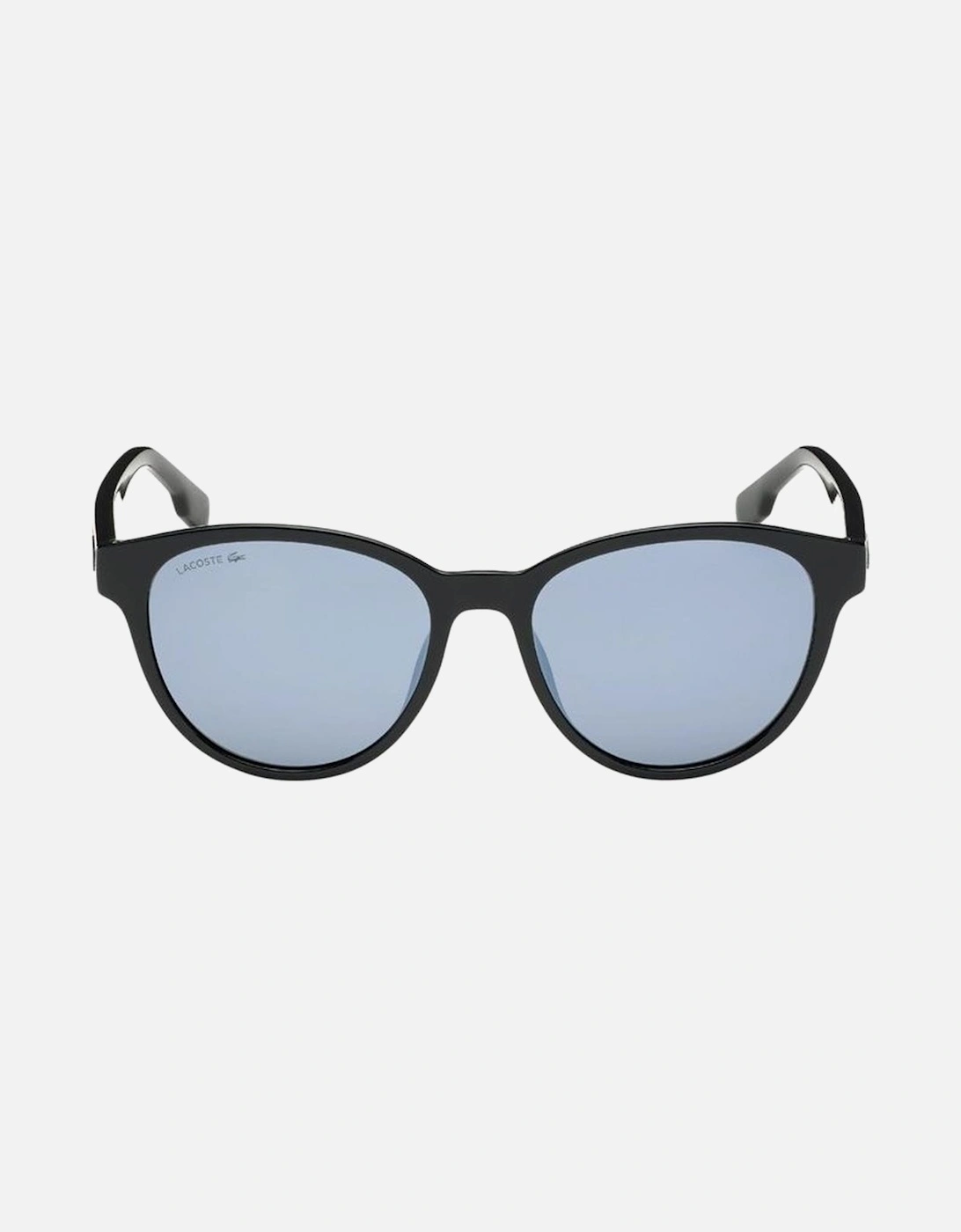 Injected Bracelet Black Dial Watch Women Sunglasses