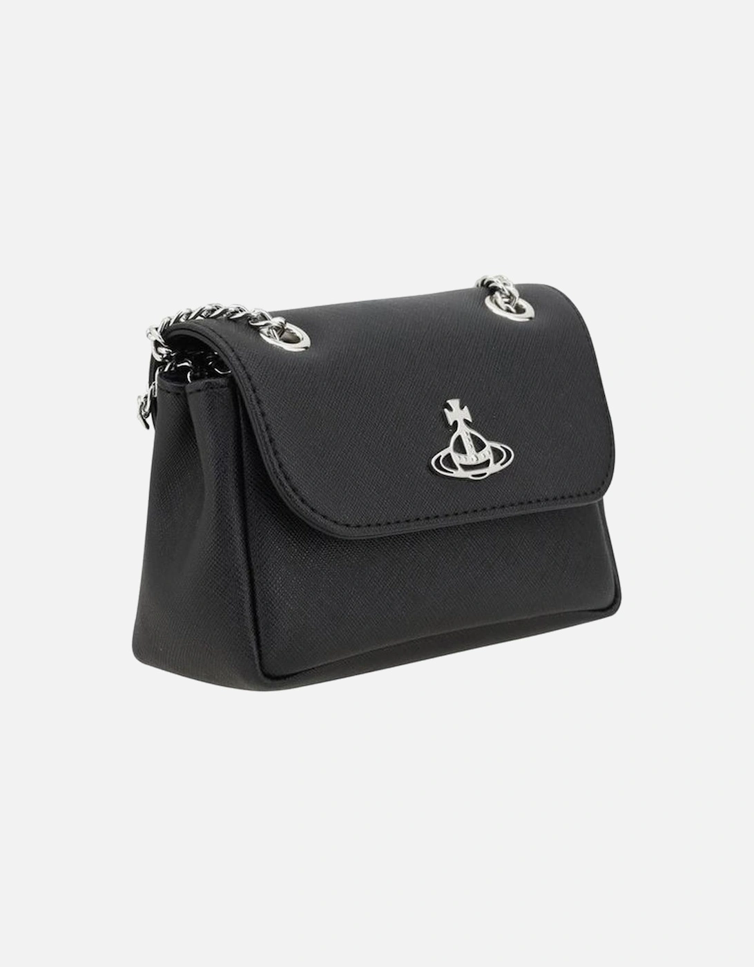 Orb Logo Chain Shoulder Bag Women - Black