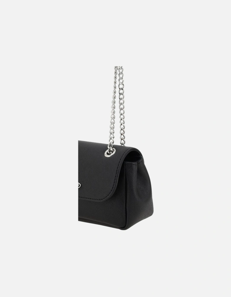 Orb Logo Chain Shoulder Bag Women - Black