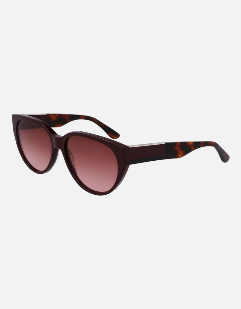 Acetate Bracelet Watch with Red Dial Women Sunglasses