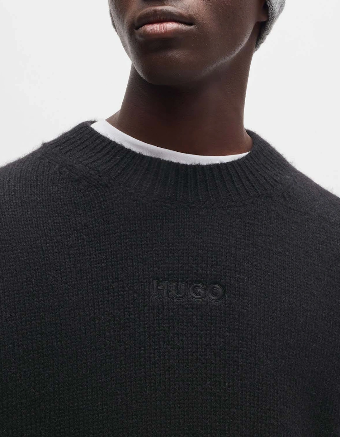 Seese Logo Detail Oversized Sweater