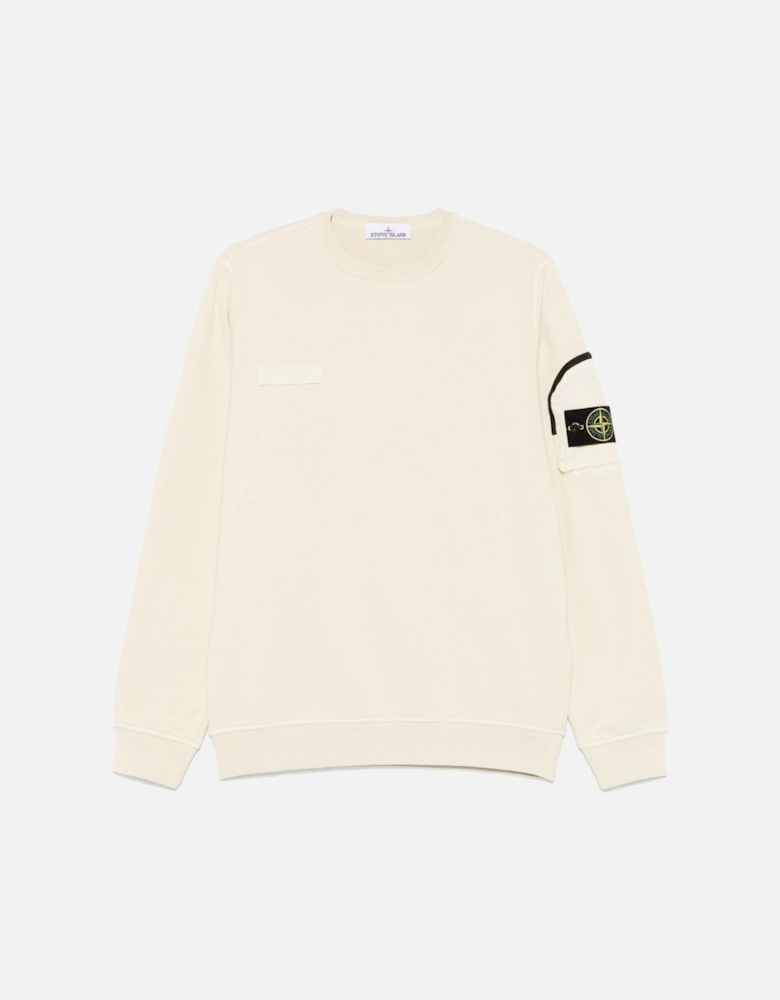 Sleeve Pocket 6100003 Sweatshirt Beige