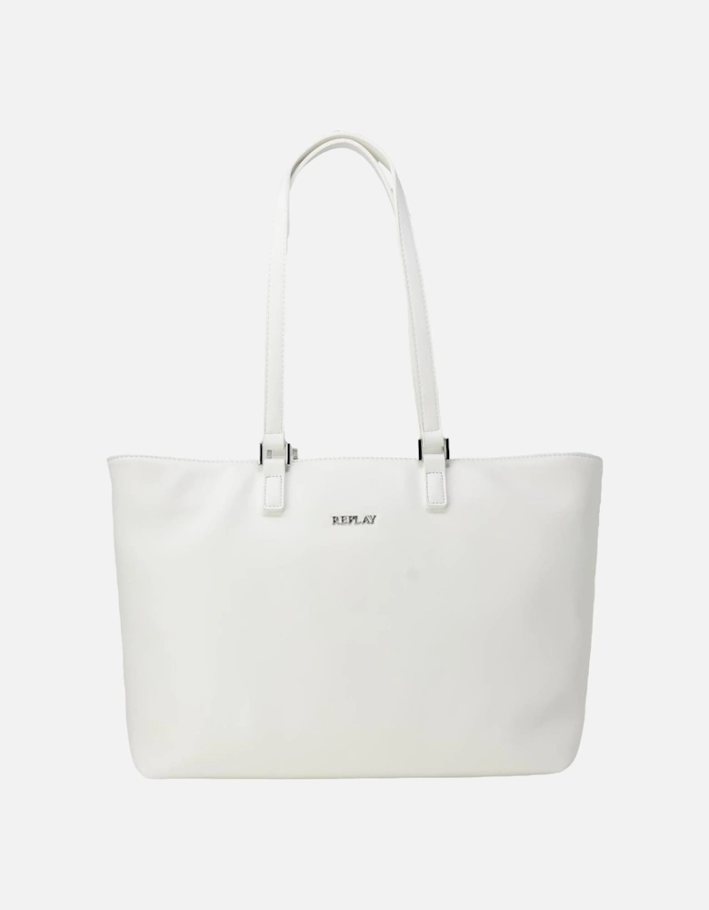 White Plain Womens Handbag Bags