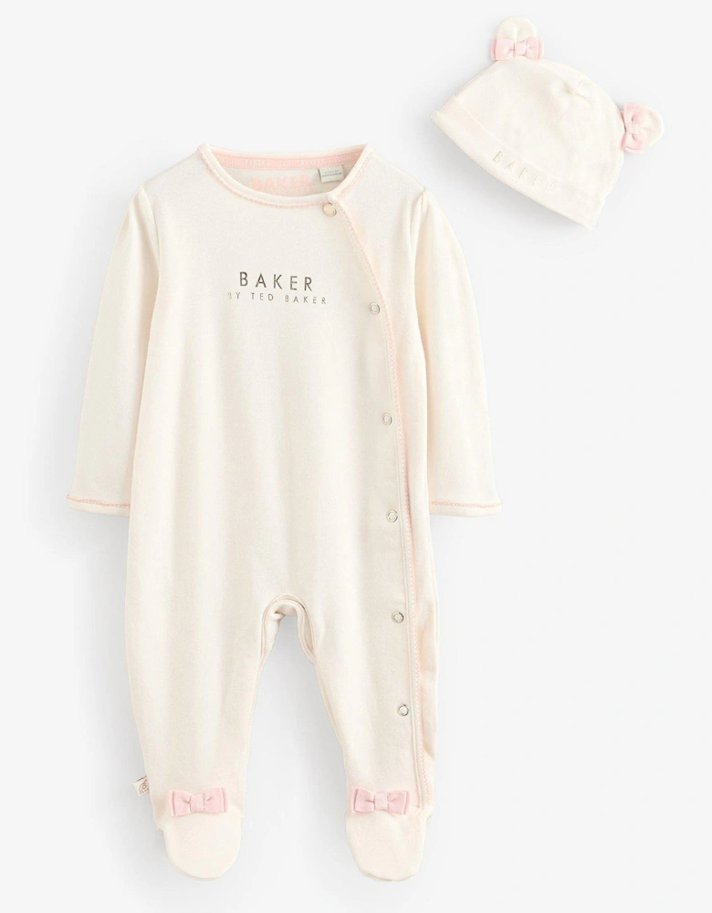 Baby Girls Sleepsuit - Multi