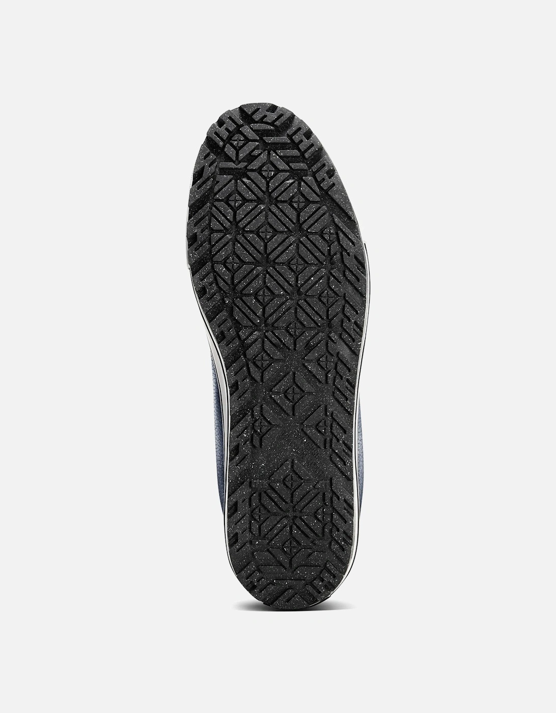 Mens Counter Climate Leather Hi Trainers - Black/White