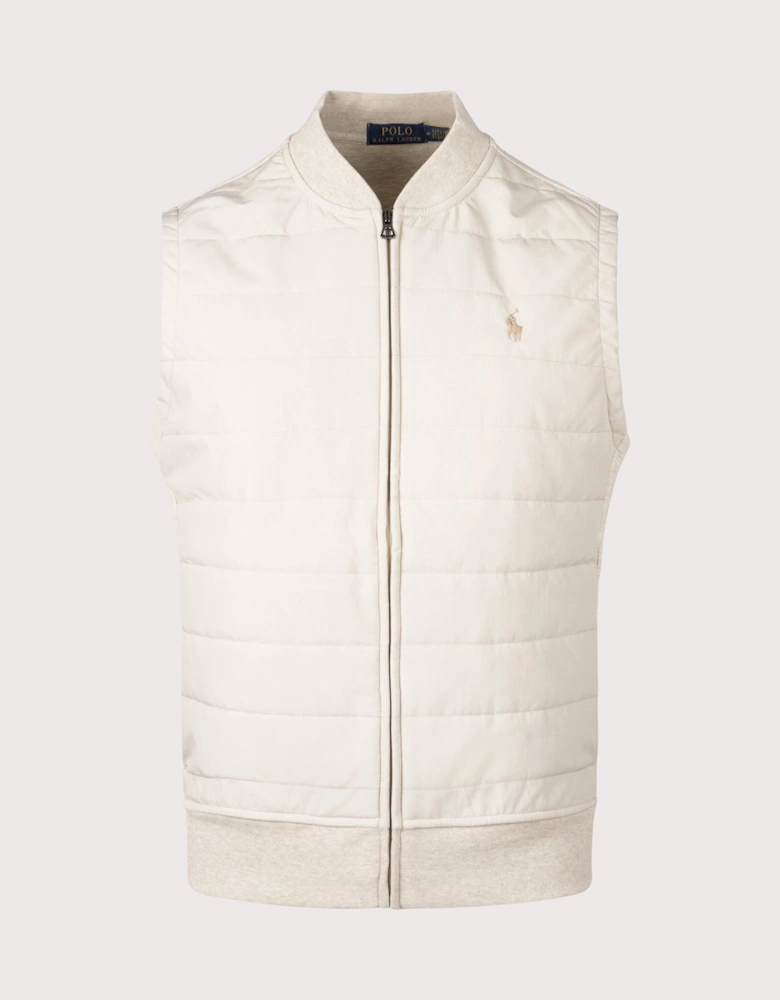 Quilted Hybrid Vest