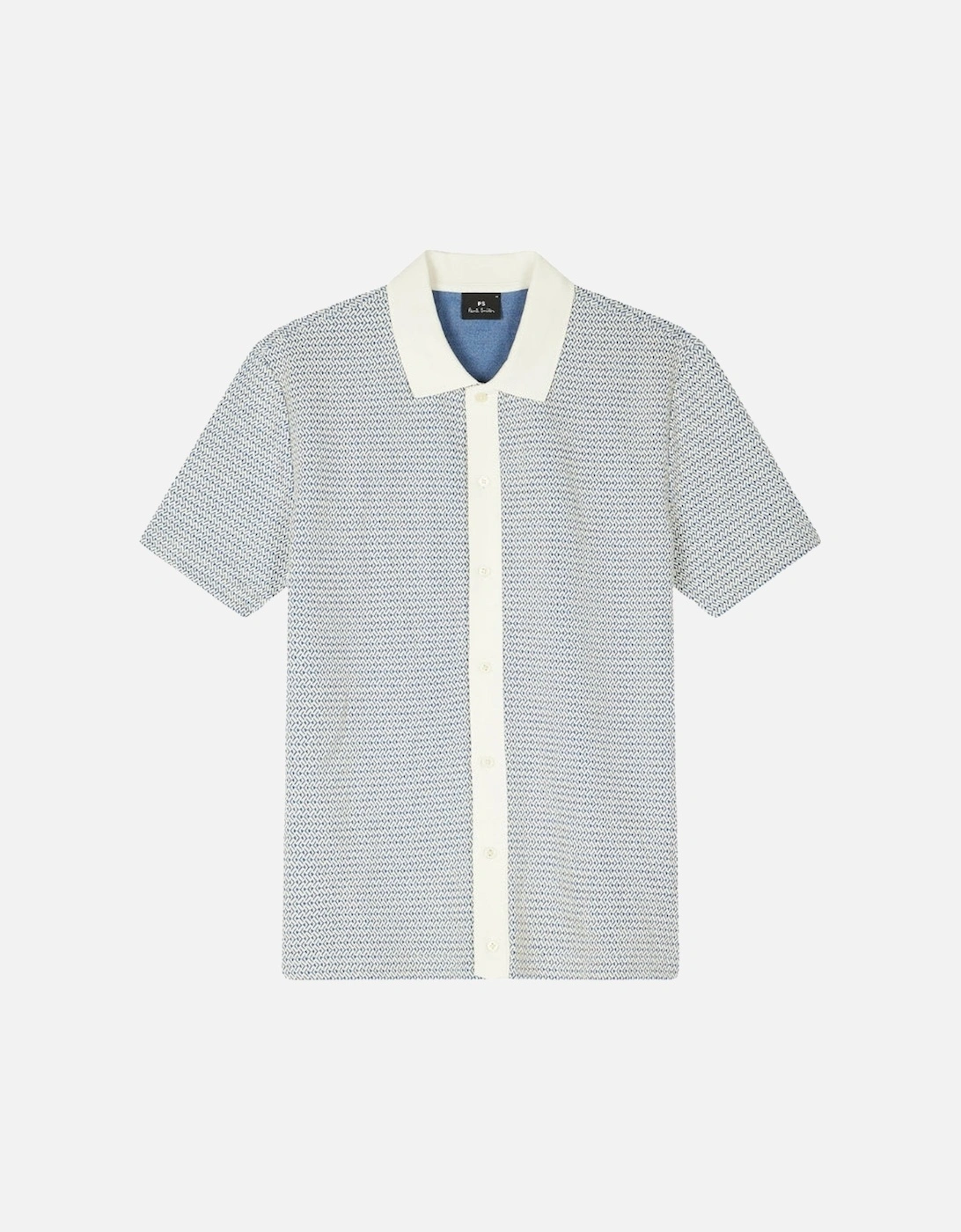 PS SS Polo Shirt Button Front - Off White, 3 of 2