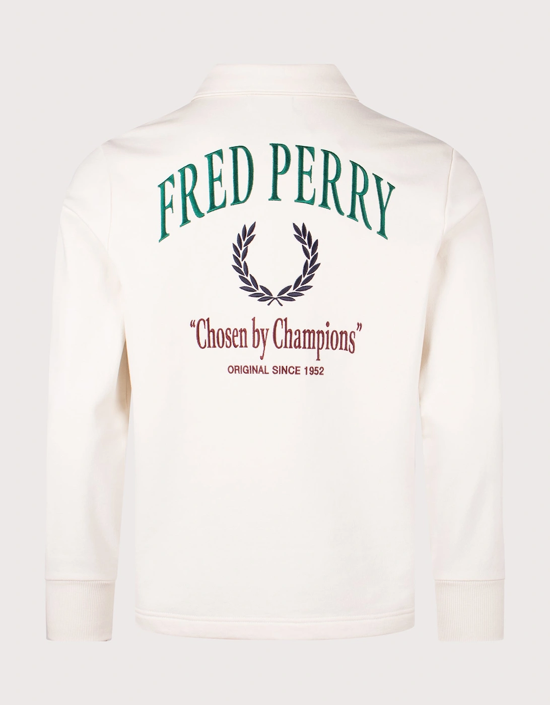 Embroidered Champion Long Sleeve Collared Polo Shirt, 3 of 2