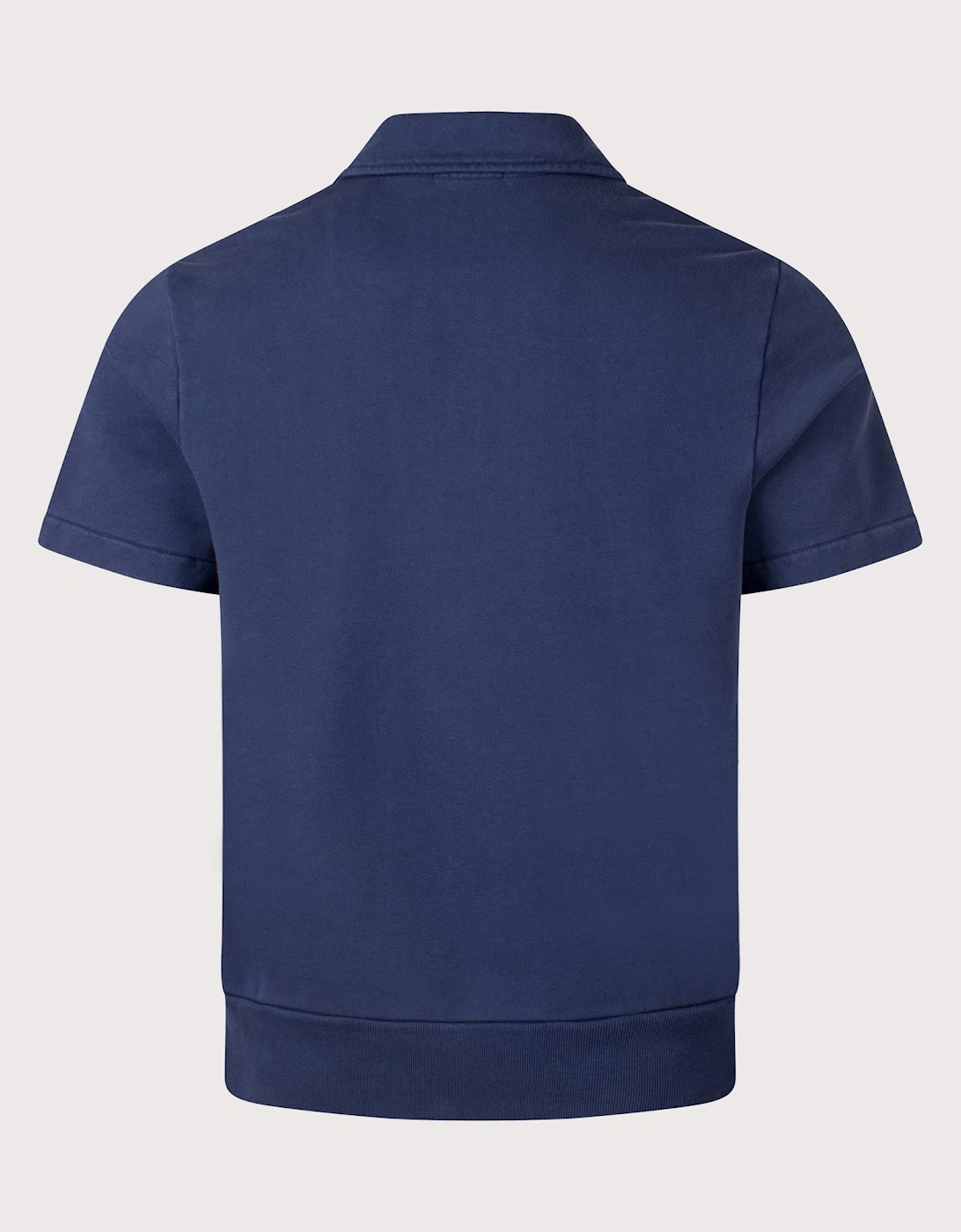 Loopback Fleece Sweat Polo Shirt