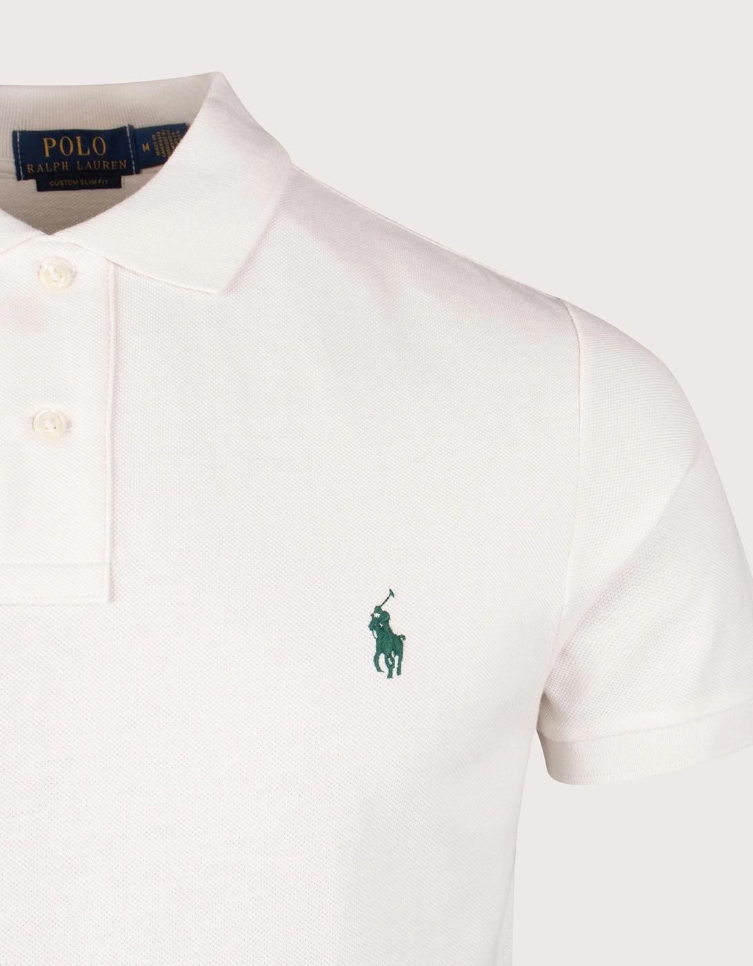 Custom Slim Fit Mesh Polo Shirt