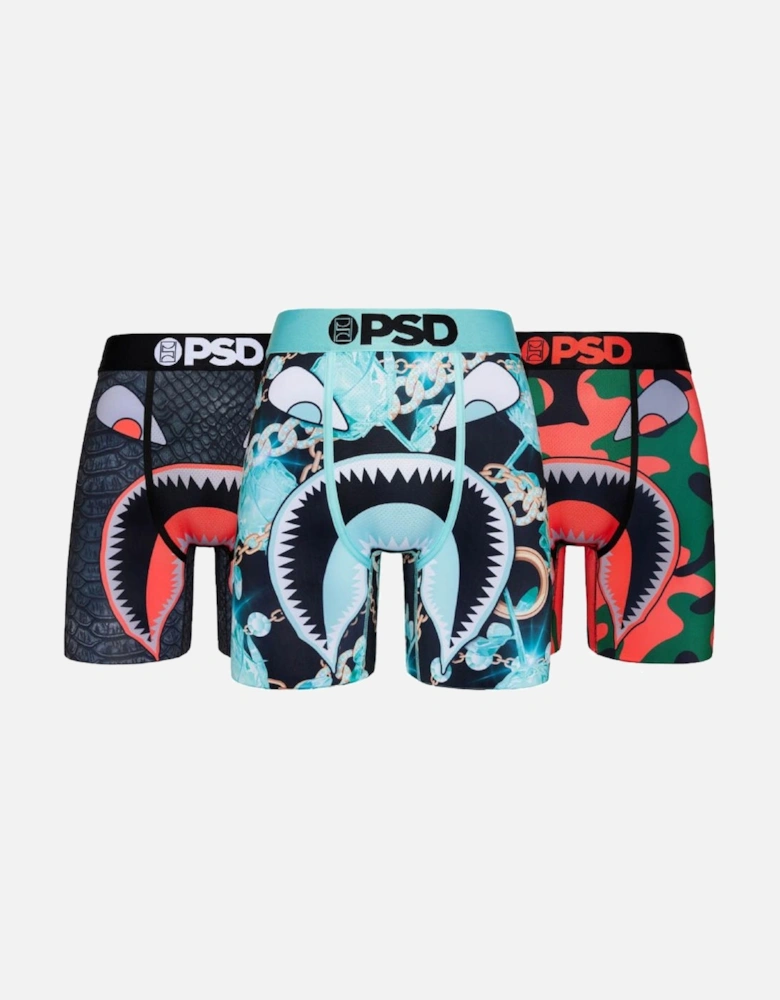 Men's 3 Pack Warface Essentials 7" Boxer Brief