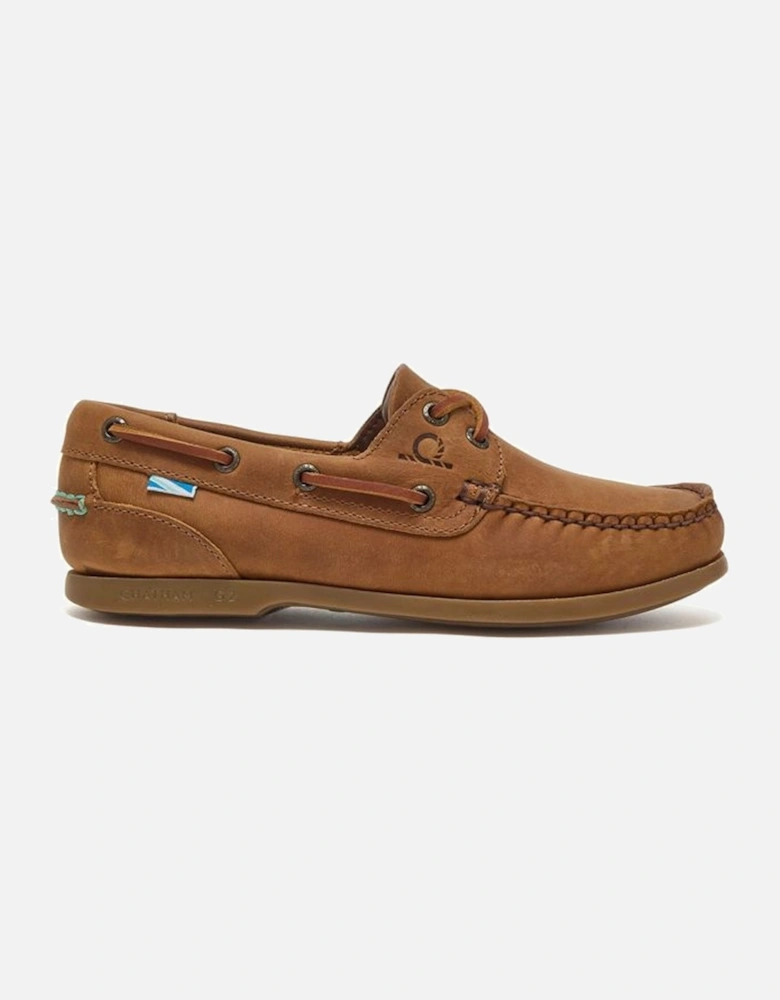 The Deck Lady G2 Boat Shoes Walnut