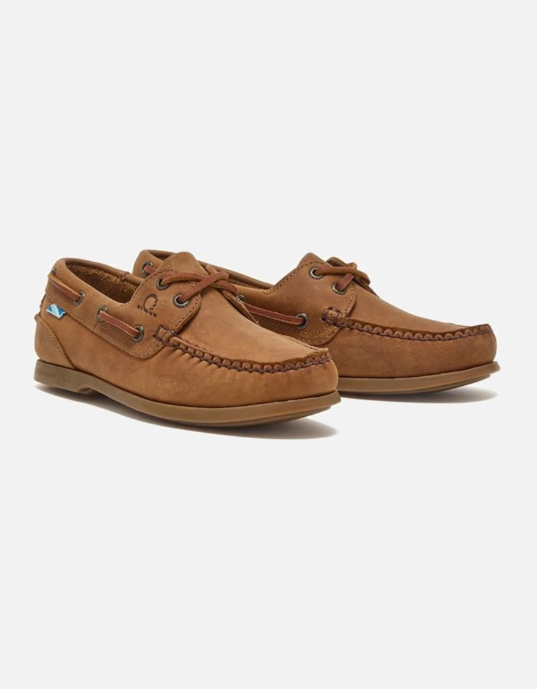 The Deck Lady G2 Boat Shoes Walnut