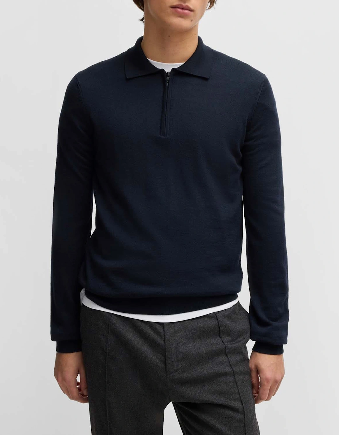 San Pepe Polo Collar Sweater