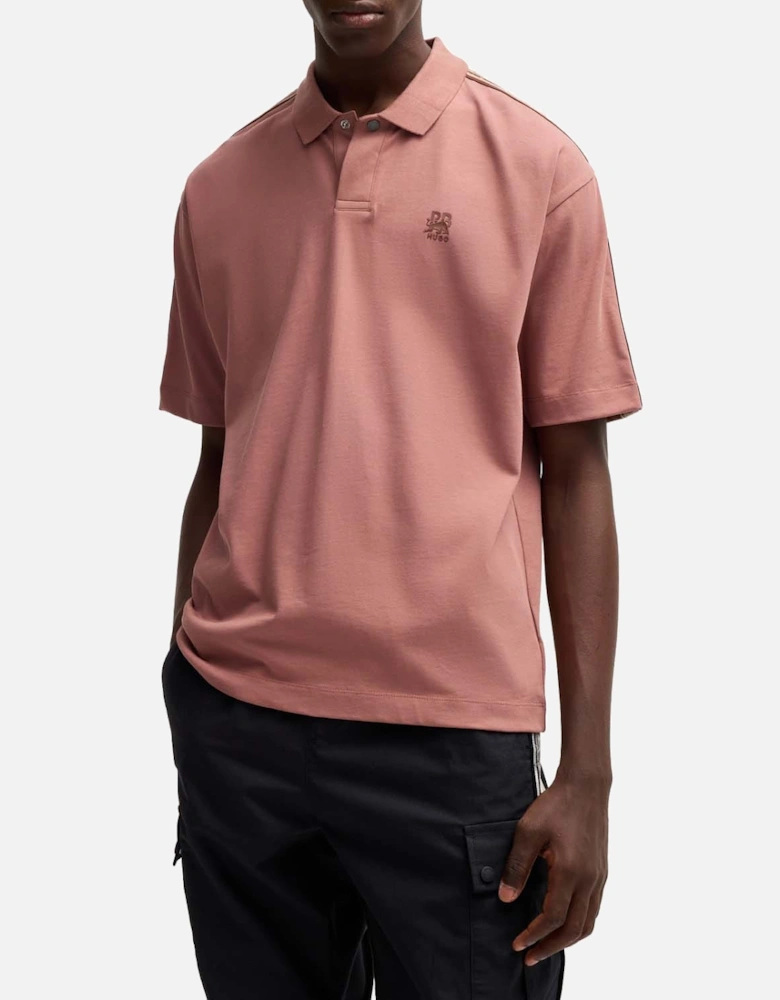 HUGO X RB Branded Tape Polo Shirt