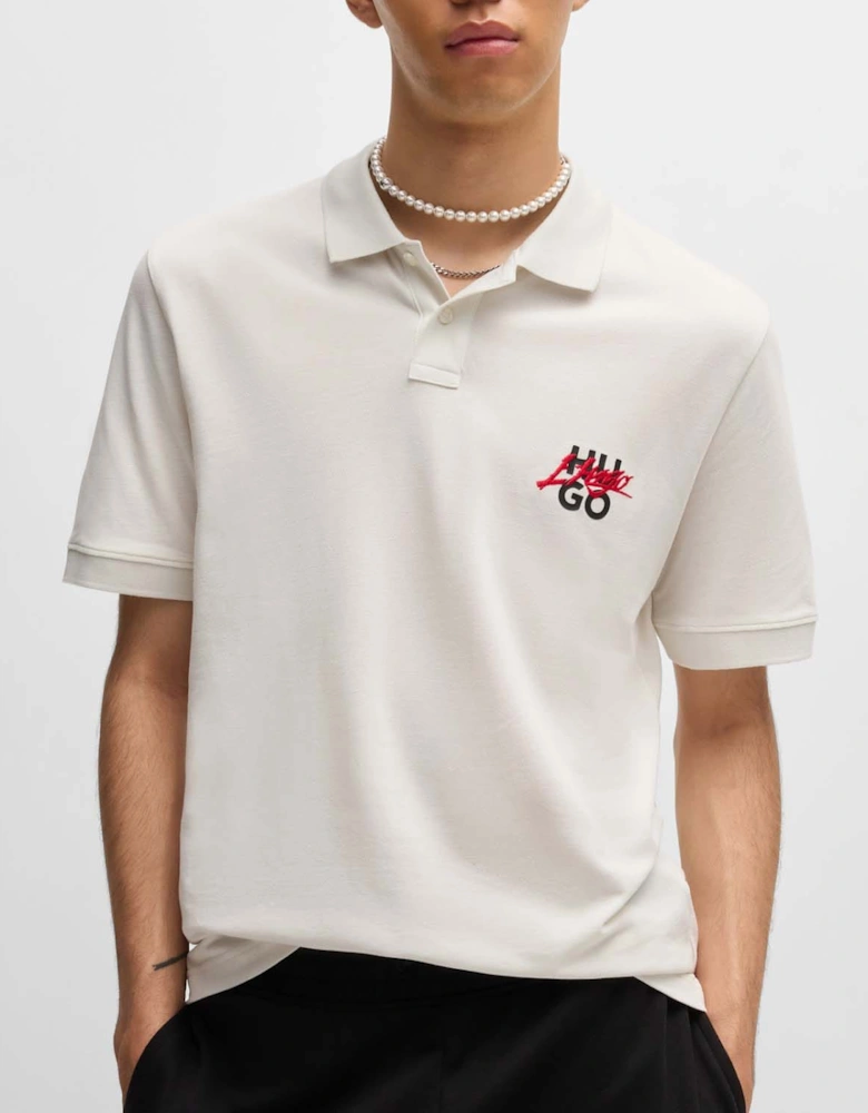 Double Logo Polo Shirt