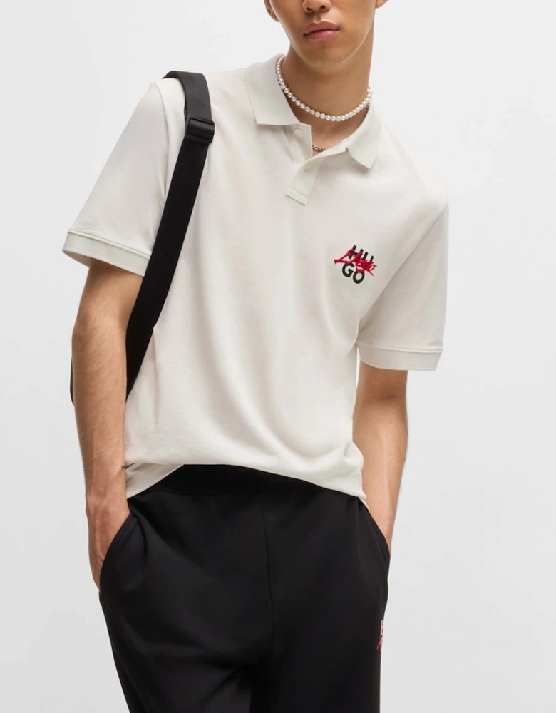 Double Logo Polo Shirt