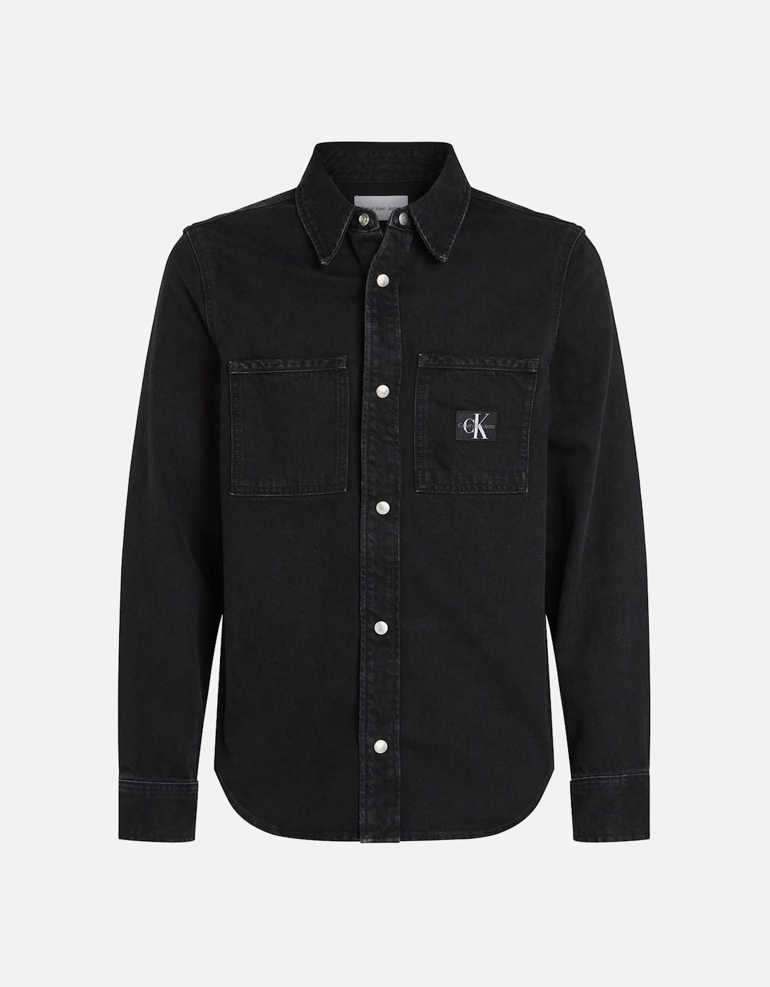 Logo Patch Denim Shirt, 7 of 6