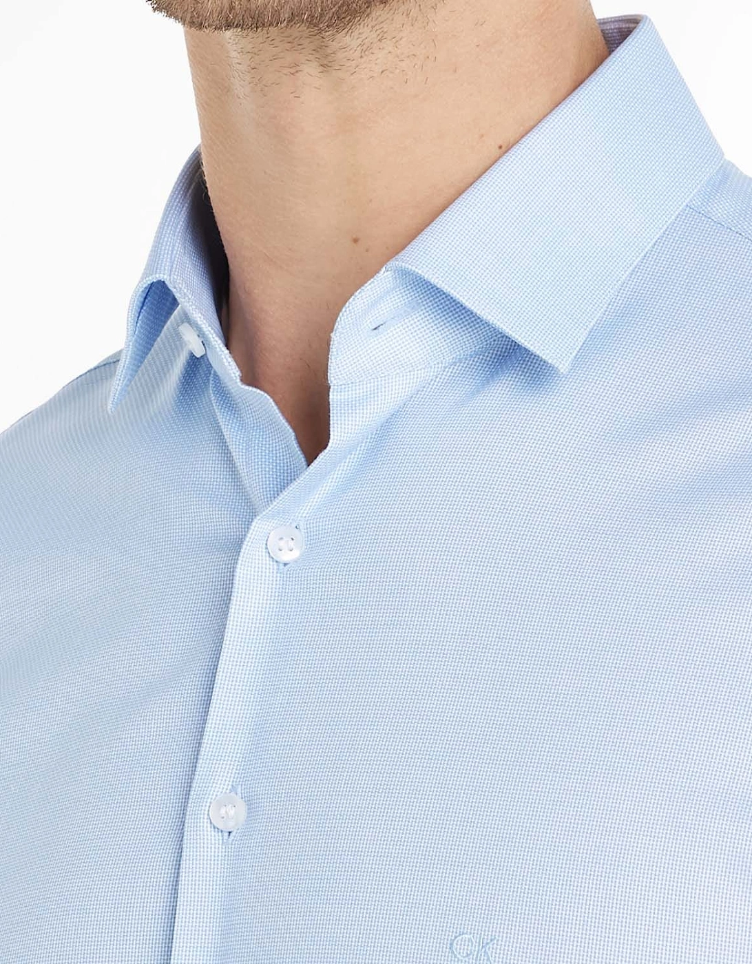 Micro Structure Slim-Fit Shirt