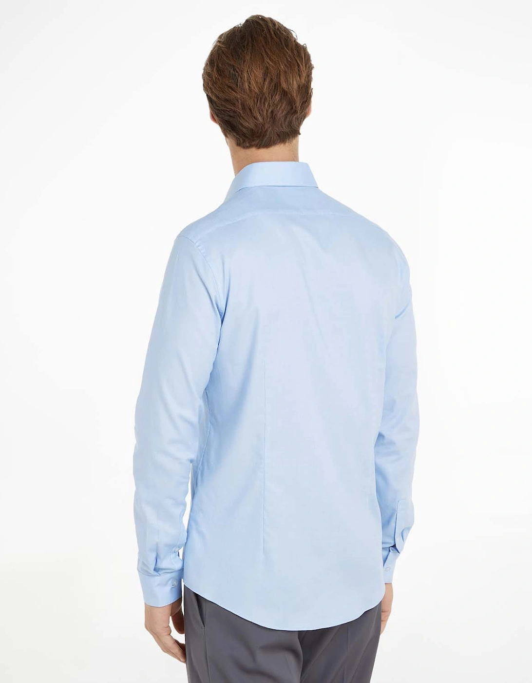 Micro Structure Slim-Fit Shirt