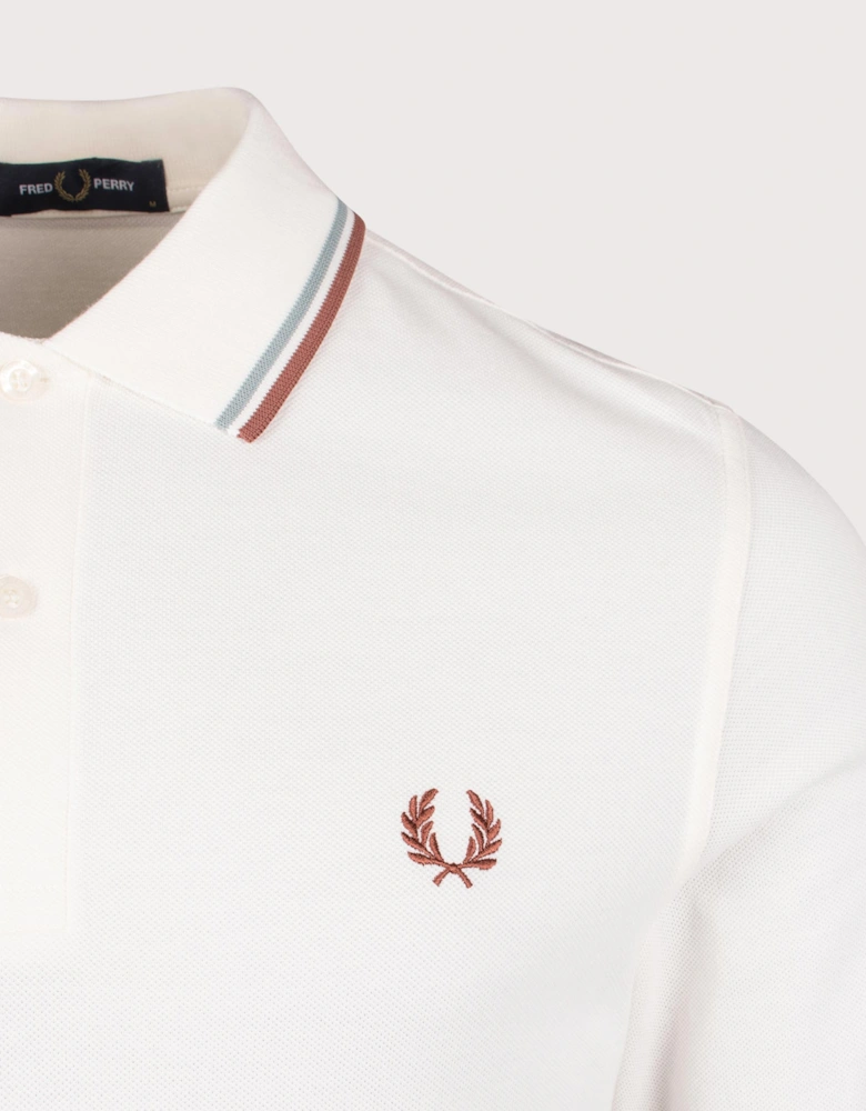 Long Sleeve Twin Tipped Polo Shirt