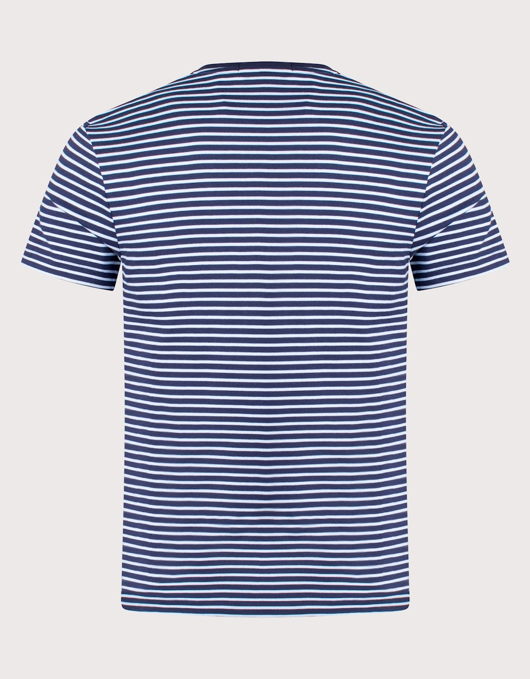 Custom Slim Striped Soft Cotton T-Shirt