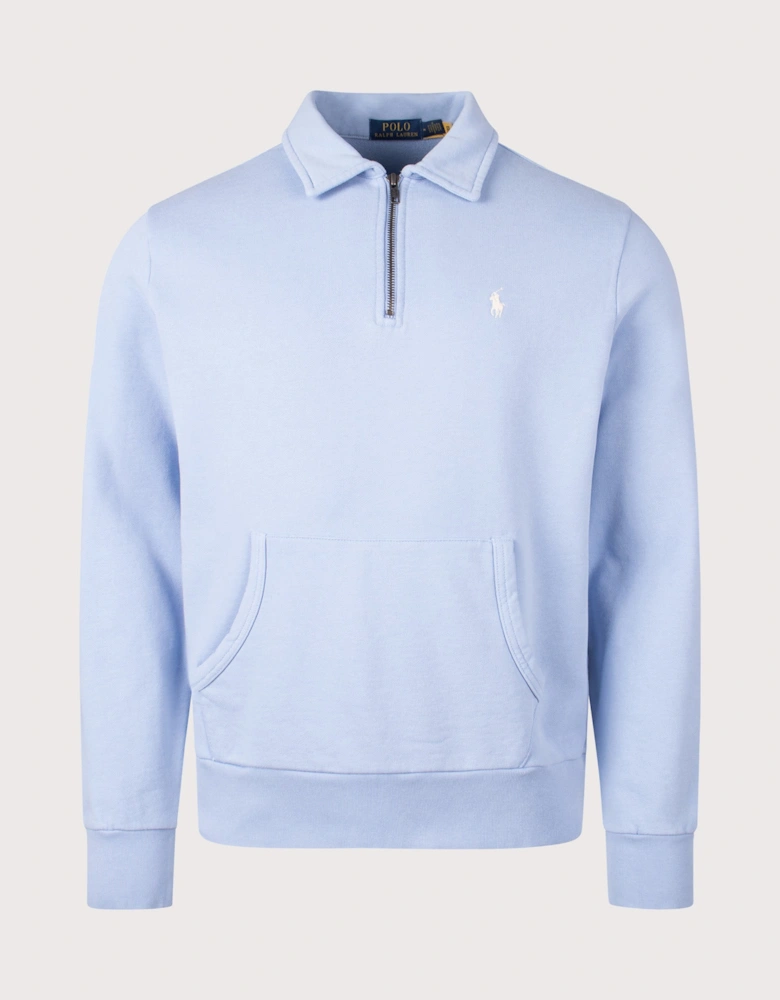 Quarter Zip Loopback Terry Sweatshirt