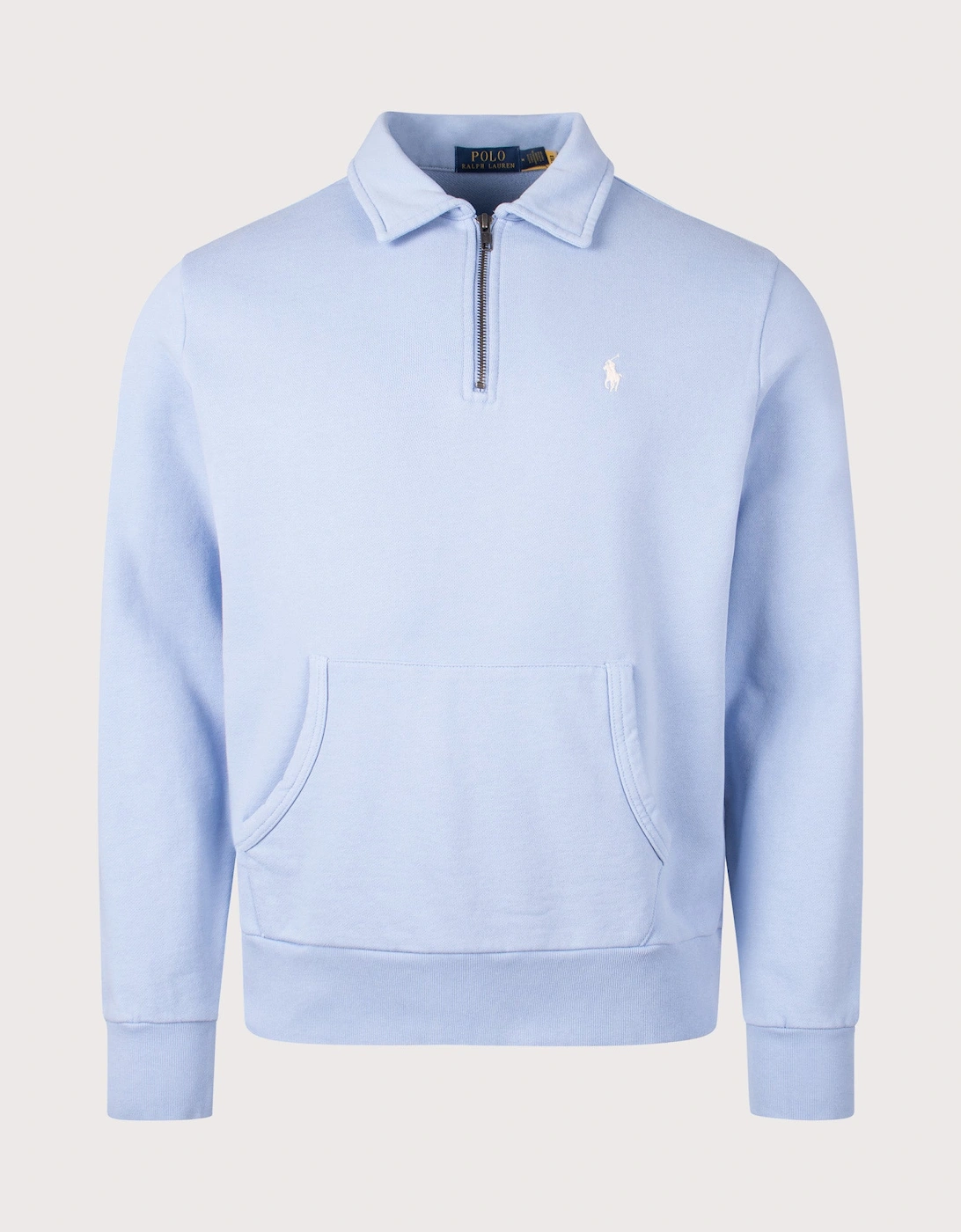 Quarter Zip Loopback Terry Sweatshirt, 5 of 4