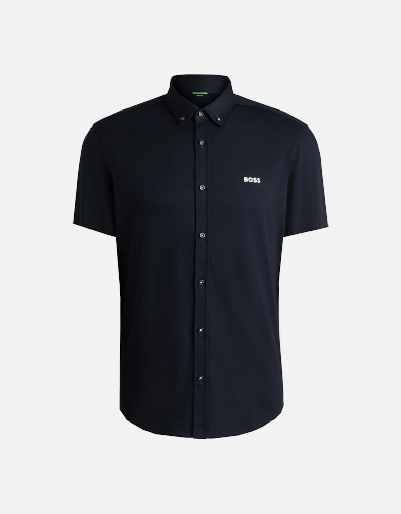 Navy Motion Short Sleeved Shirt