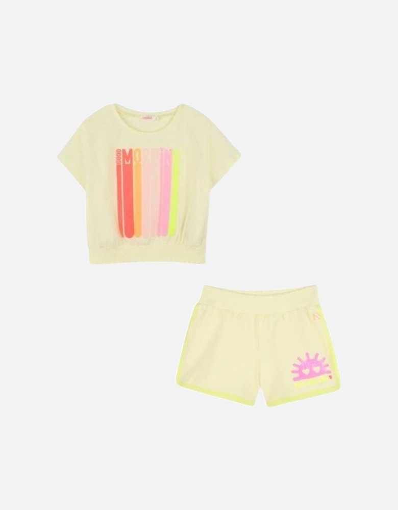 BILLIEBLUSH YELLOW SHORTS SET U20945