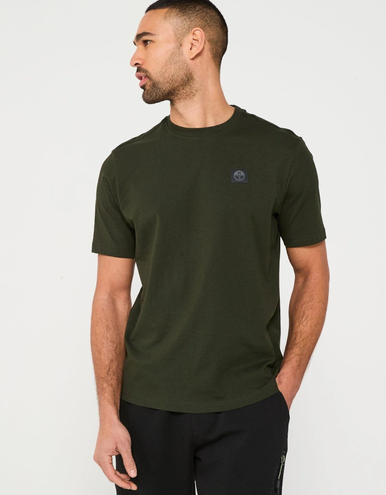 Sail Tech Logo T-Shirt - Dark Green