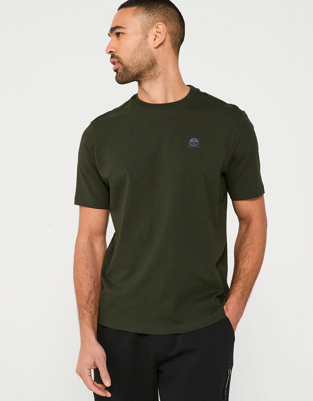 Sail Tech Logo T-Shirt - Dark Green, 5 of 4