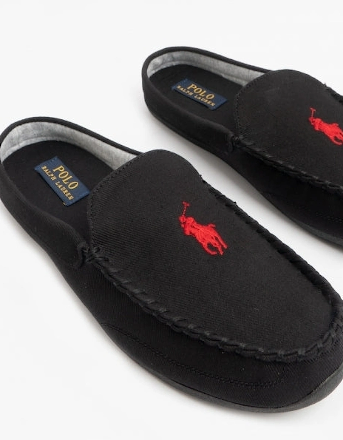 DALLINGTON MULE Mens Cotton Slippers Black