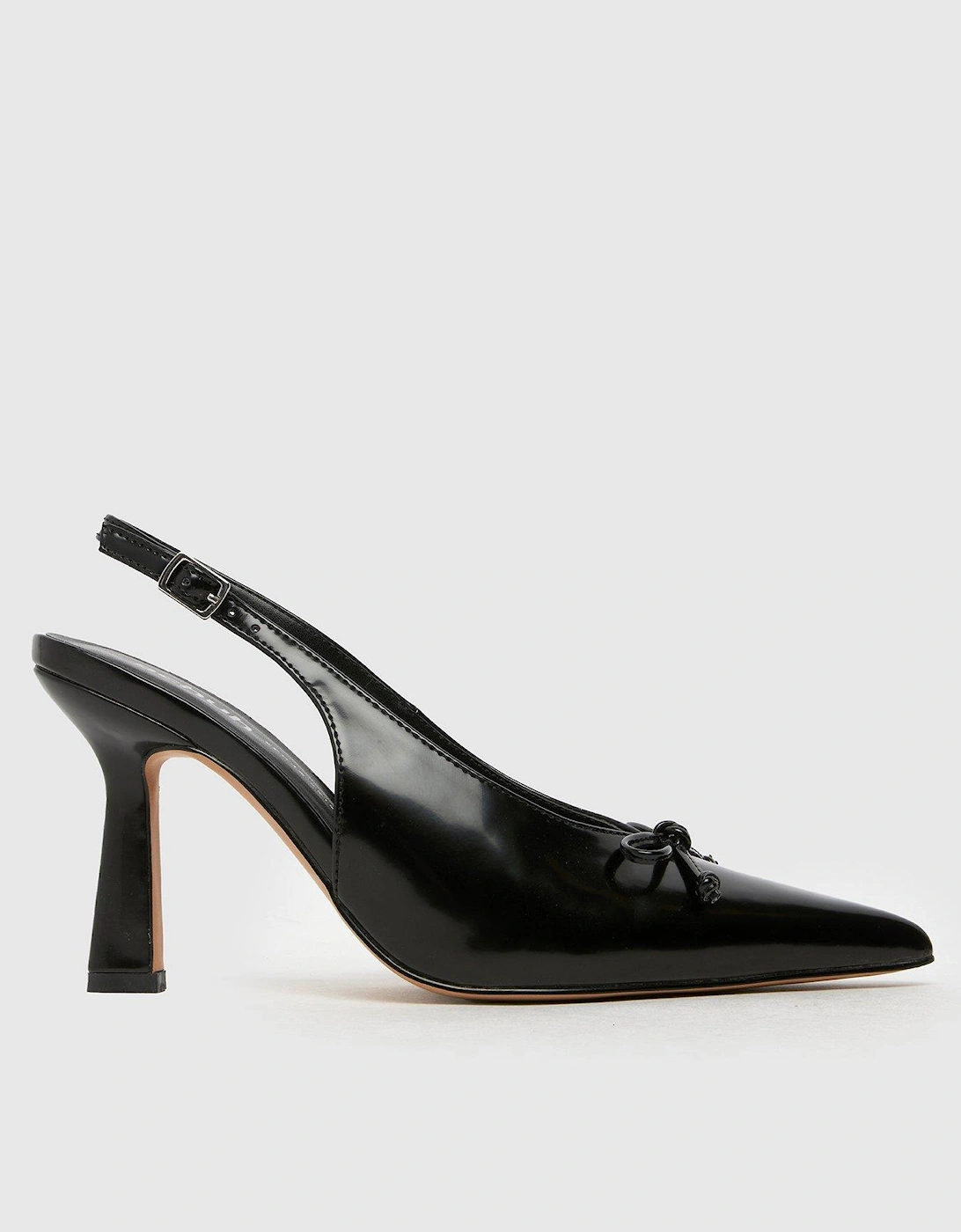 Suki Slingback Bow Court Shoe - Black, 2 of 1