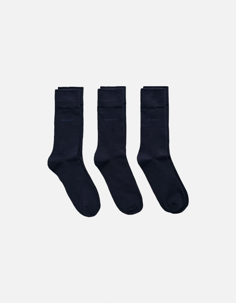 3 Pack Men's Soft Cotton Socks