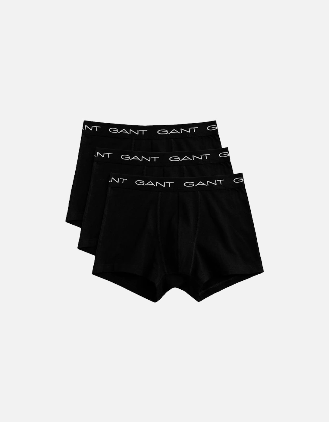 Gant Men's Black 3 Pack Trunk - : 39/38/32/44/Regular Xxl