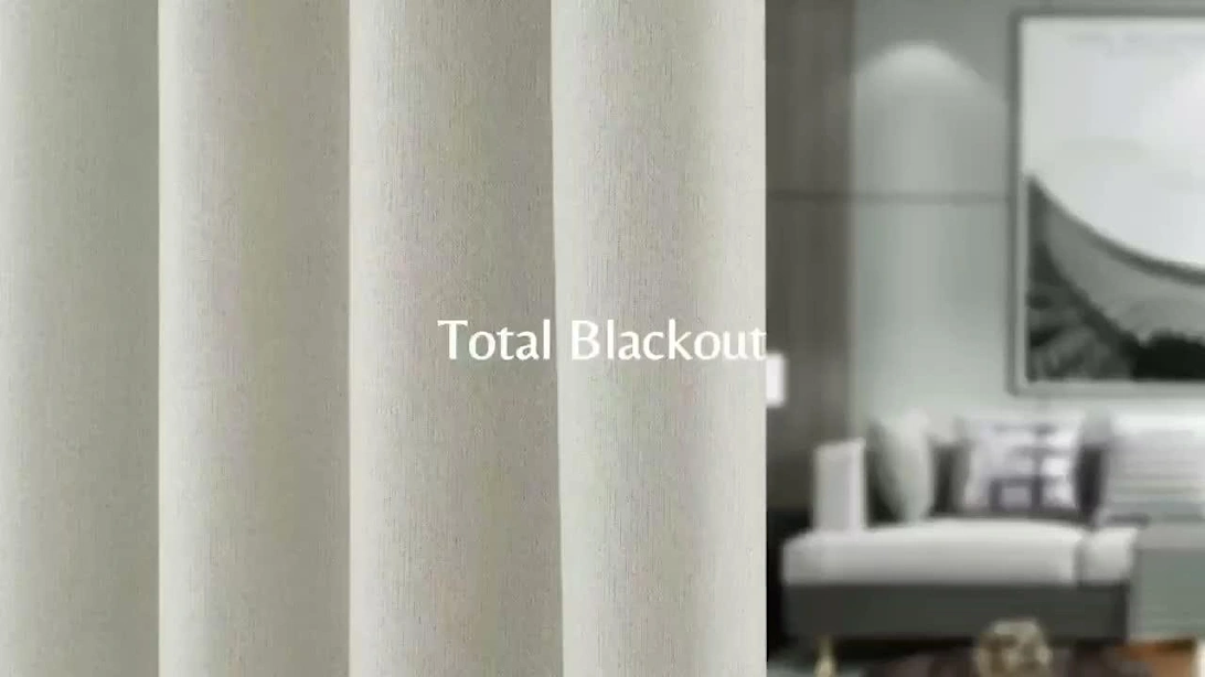 Athos Blackout Pencil Pleat Curtains