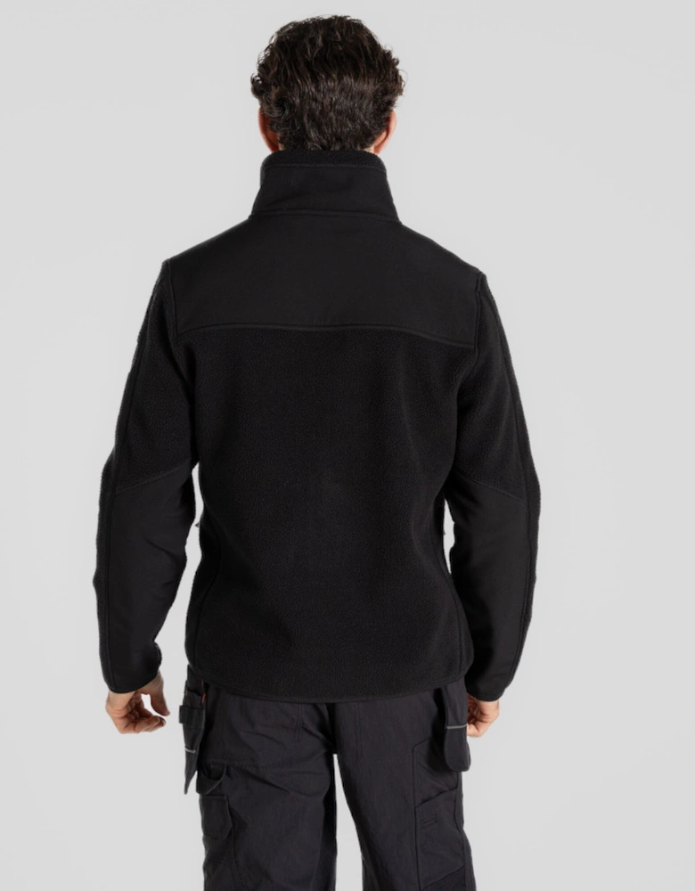 Workwear Mens Morley Full Zip Fleece Jacket