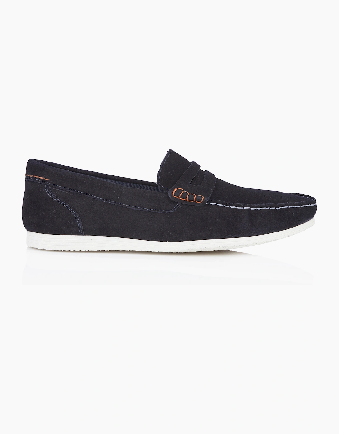 Silver Street London Men's Silver Street London STANHOPE Mens Loafers Blue