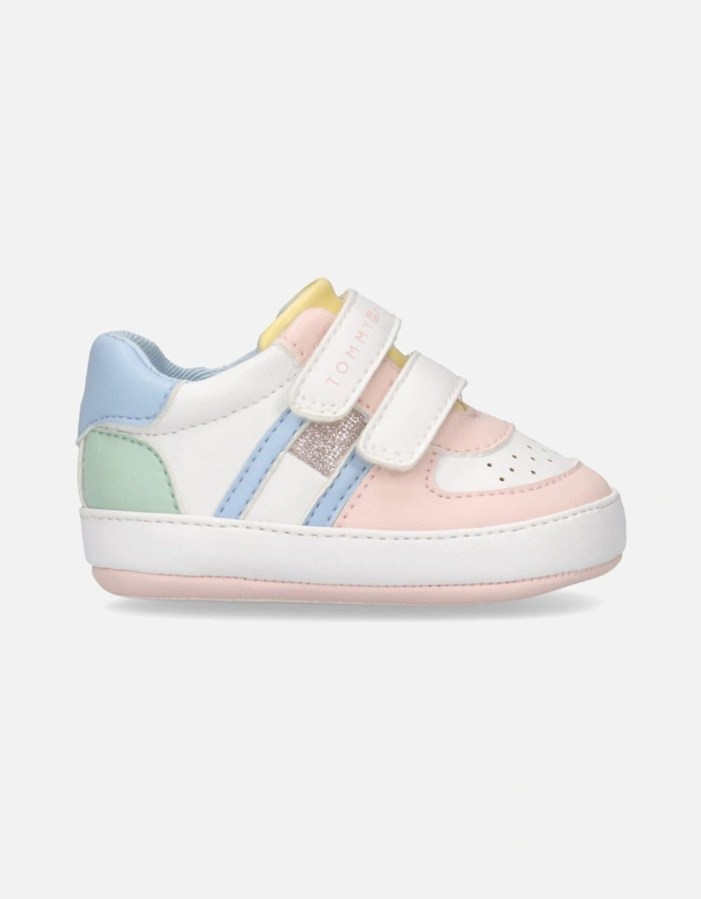 Baby Girls Kiki Flag Low Cut Velcro Shoes - Multi